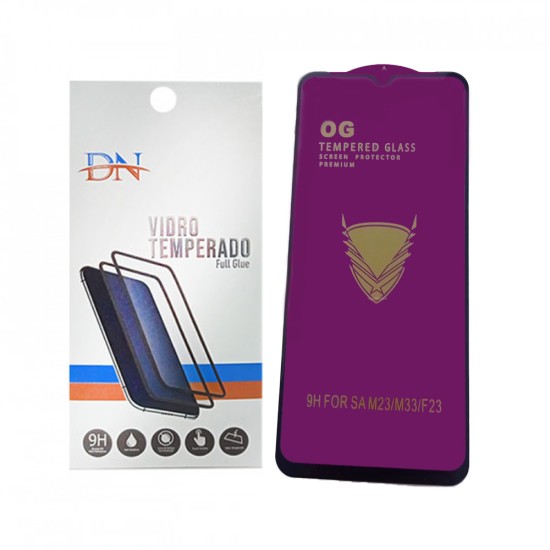 PROTECTOR DE VIDRO DE FULL GLUE DN PARA SAMSUNG GALAXY M23 PRETO